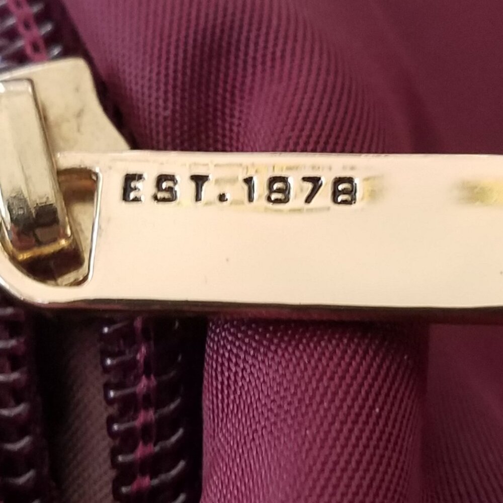 TRAVELON ANTI-THEFT DOMED CROSSBODY- MEDIUM, WINE, RFID & SLASH RESISTANT - Picture 9 of 11